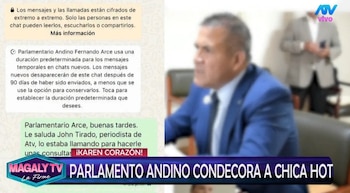 Magaly Medina arremete y cuestiona para qué sirve el Parlamento Andino y sus condecoraciones. Captura: Magaly TV La Firme.