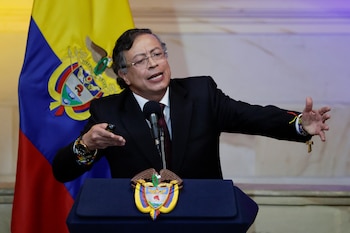 En mayo de 2024, Gustavo Petro suspendió relaciones con Israel - crédito (Colombia). EFE/ Carlos Ortega