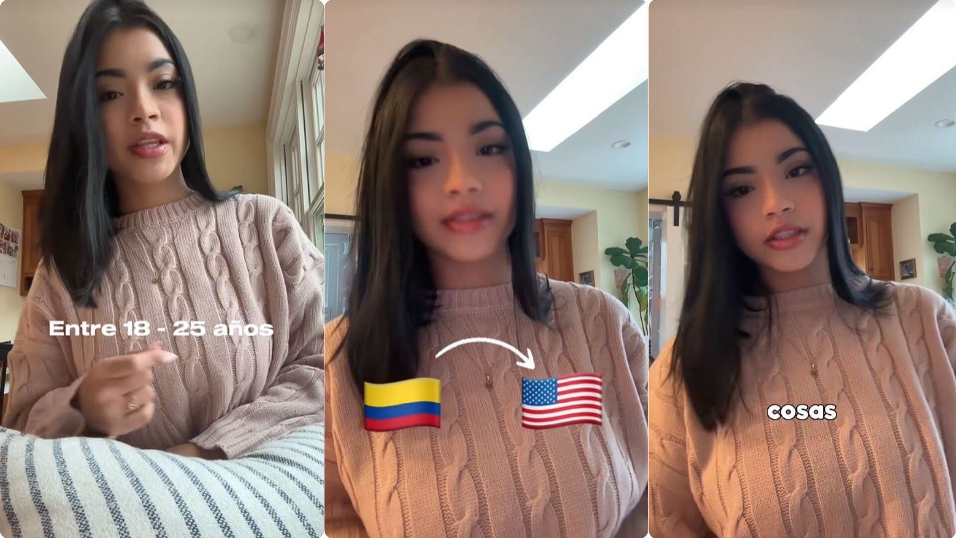 En otros videos la joven explica como ha sido su proceso - crédito valeen.col / TikTok