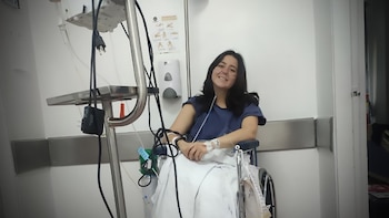 Joven colombiana que pidió la