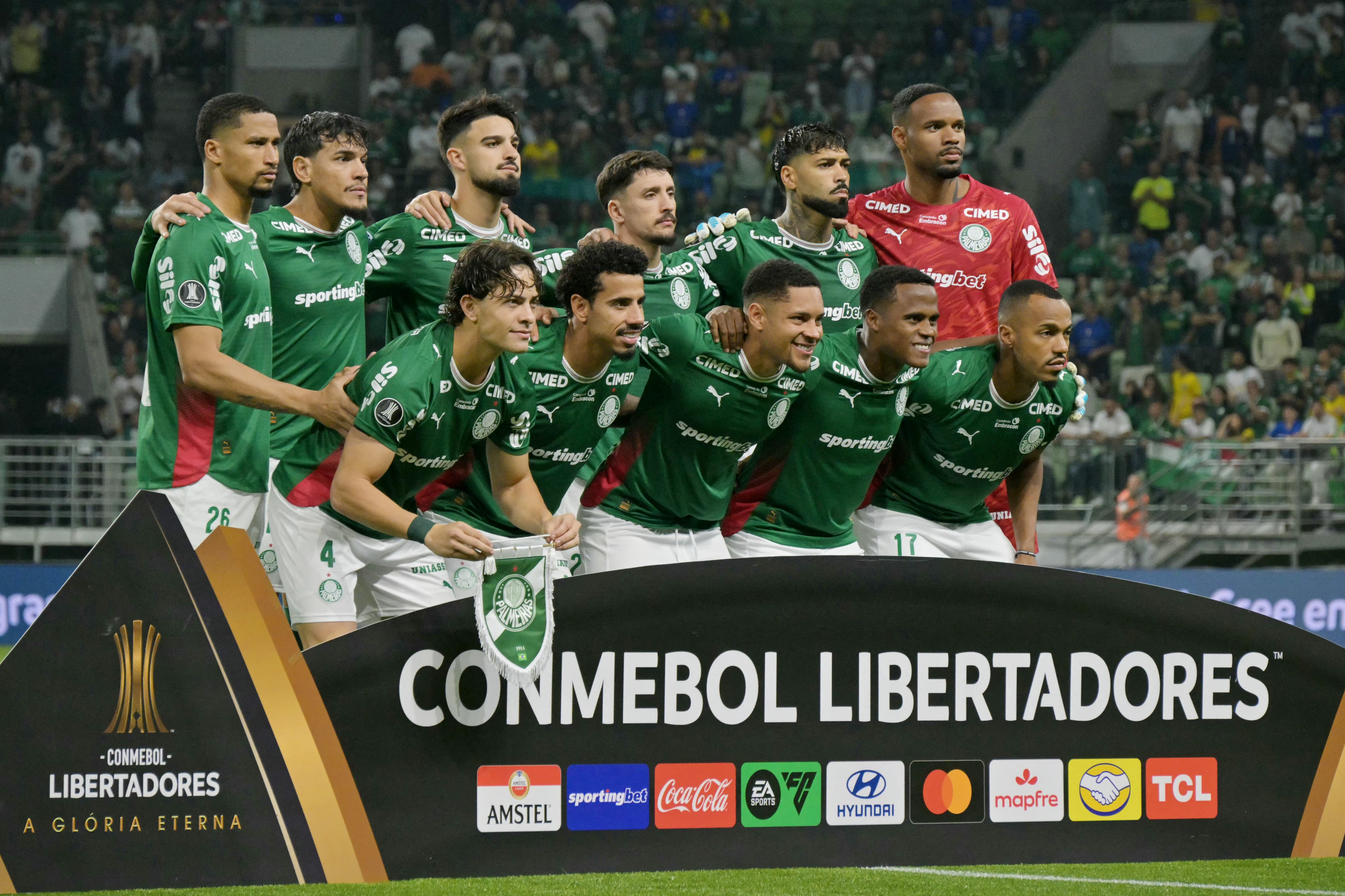 Así formaría el Palmeiras ante Flu-crédito Nelson Almeida/AFP