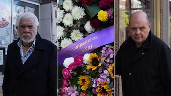 El velatorio de Antonio Grimau: flores, lágrimas y el dolor de sus seres queridos