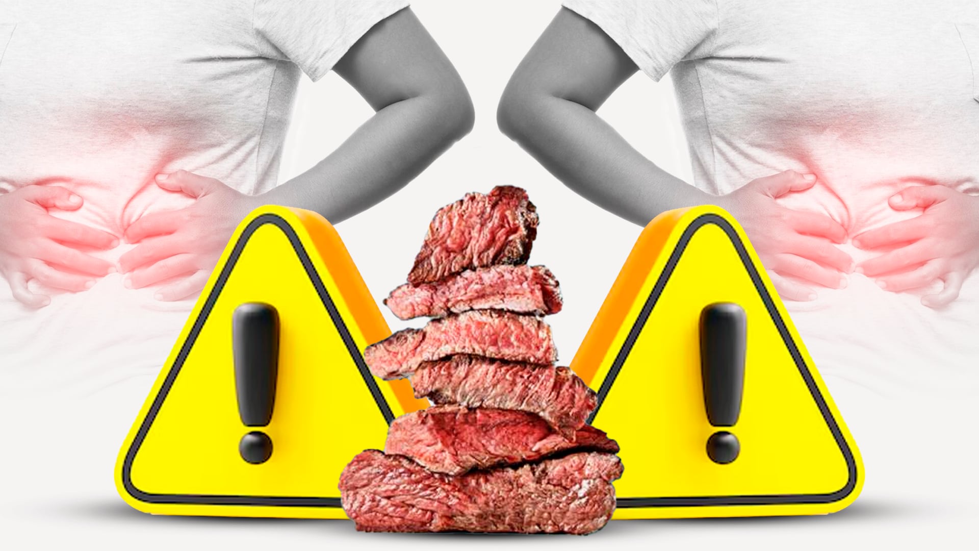 El uso del termómetro de cocina y la correcta cocción de las carnes ayudan a prevenir infecciones urinarias asociadas a bacterias alimentarias (Freepik/Ilustración de Infobae)