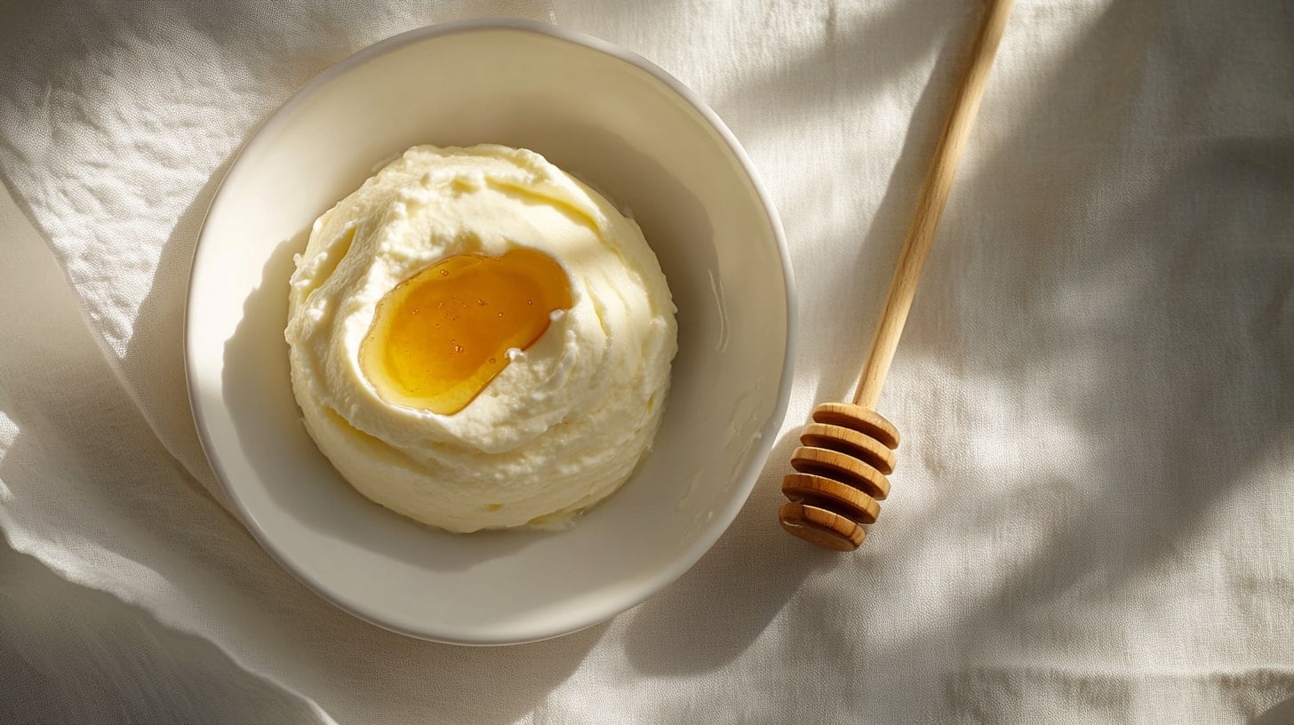 Mezclar dos cucharadas de miel con medio vaso de yogur crea una mascarilla casera efectiva para el cuidado capilar.(Imagen Ilustrativa Infobae)
