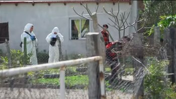 Allanaron la casa del policía