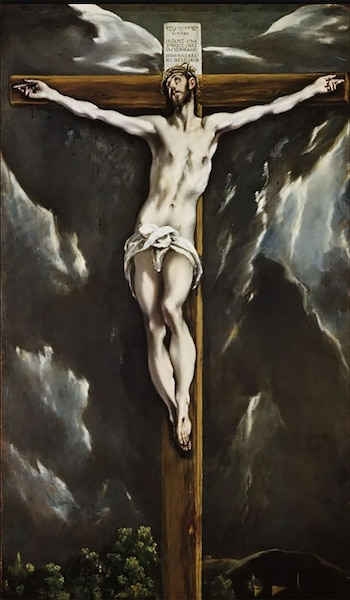Cristo en la cruz de El Greco
