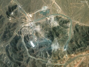 Imagen satelital de la instalación