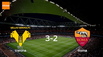 Hellas Verona 3 - 2 AS Roma