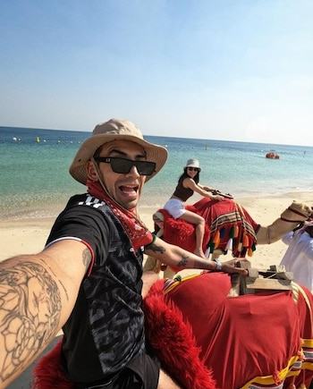 El 'Capi' Pérez e Itzel