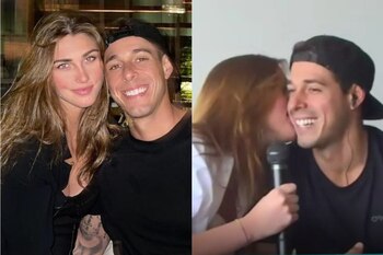 Hugo García y Alessia Rovegno están a punto de cumplir 2 meses de relación.
