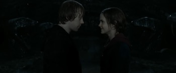 Emma Watson y Rupert Grint