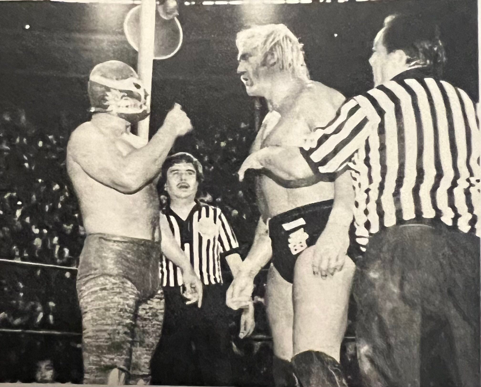 El paso de la superestrella de WWE por el Toreo de Cuatro Caminos sigue siendo uno de los recuerdos más preciados del pancracio nacional. (Especial)