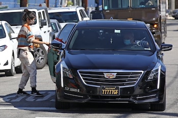 Paseo de lujo. Camila Cabello