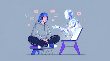 Generación Z encuentra compañía en la IA: 32% asegura haber sostenido una relación sentimental con esta herramienta digital