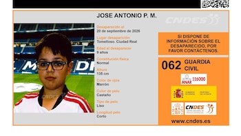 Buscan a un niño de 9 años desaparecido en Tomelloso el 20 de septiembre