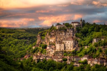 Rocamadour, en Francia (Shutterstock).