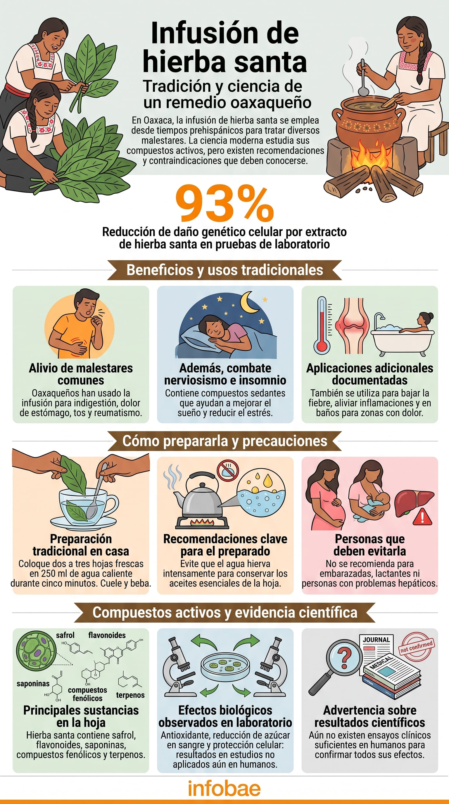 Su compuesto principal, el safrol, es el mismo que da aroma al sasafrás, la nuez moscada y la pimienta negra. (Imagen Ilustrativa Infobae)