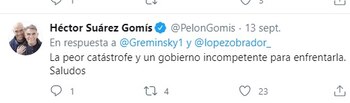 Su opinión sobre el gobierno