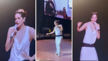 Rosalía recreó el meme de “vas en contramano” y enloqueció a sus fans en su segundo show en Buenos Aires