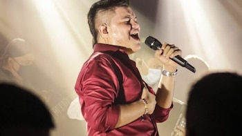 El cantante de vallenato Óscar