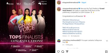 Luciana Fuster no clasificó a