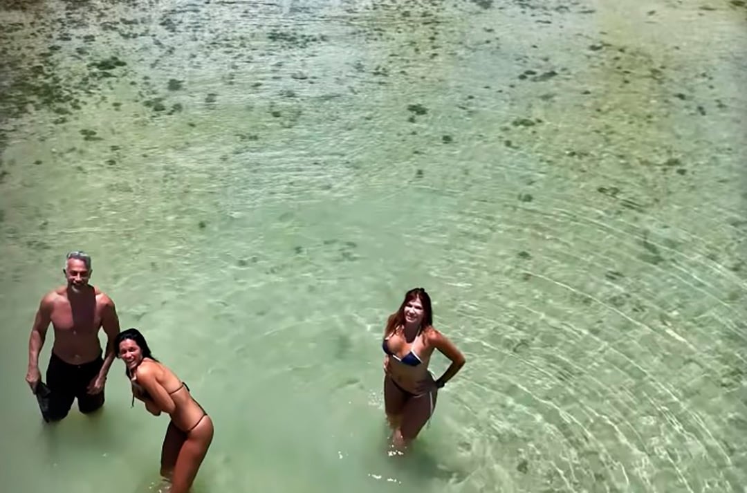 Ova Sabatini, Cathy Fulop y Oriana Sabatini