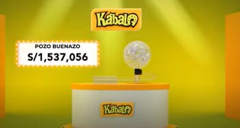 Sorteo Kábala - Jueves 29