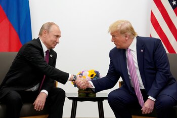 Vladimir Putin y Donald Trump