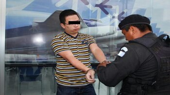 Jason durante su captura en