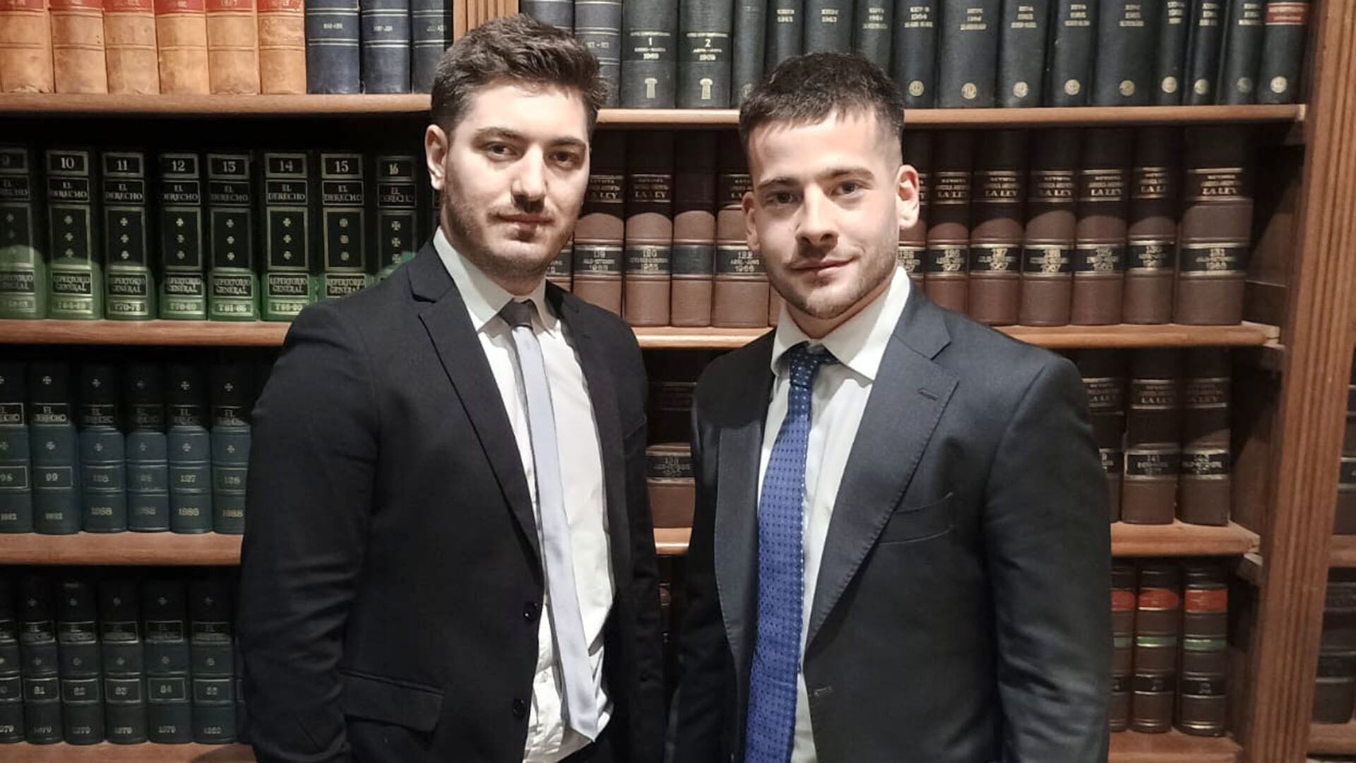 Juan Pablo y Fernando Madeo Facente, abogados de Braian Paiz