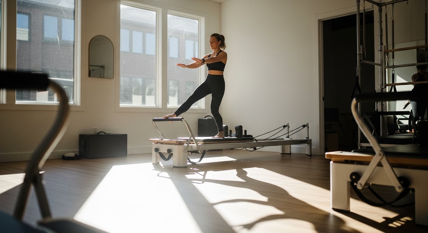 Pilates: ideal para ejercicios de equilibrio (Imagen Ilustrativa Infobae)