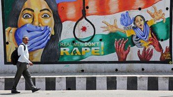 Murales pintados en Nueva Delhi,