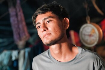 Uno de los presuntos integrantes