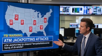 Un presentador de noticias informa