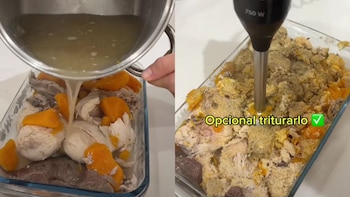 Receta de comida real para