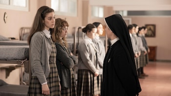 Una imagen de la nueva película de Daniel Monzón, 'Ruega por nosotras', en la que nos adentramos en un centro del Patronato de la mujer