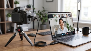 Transforma tu cámara DSLR o compacta abandonada en una webcam 4K para Zoom y Google Meet