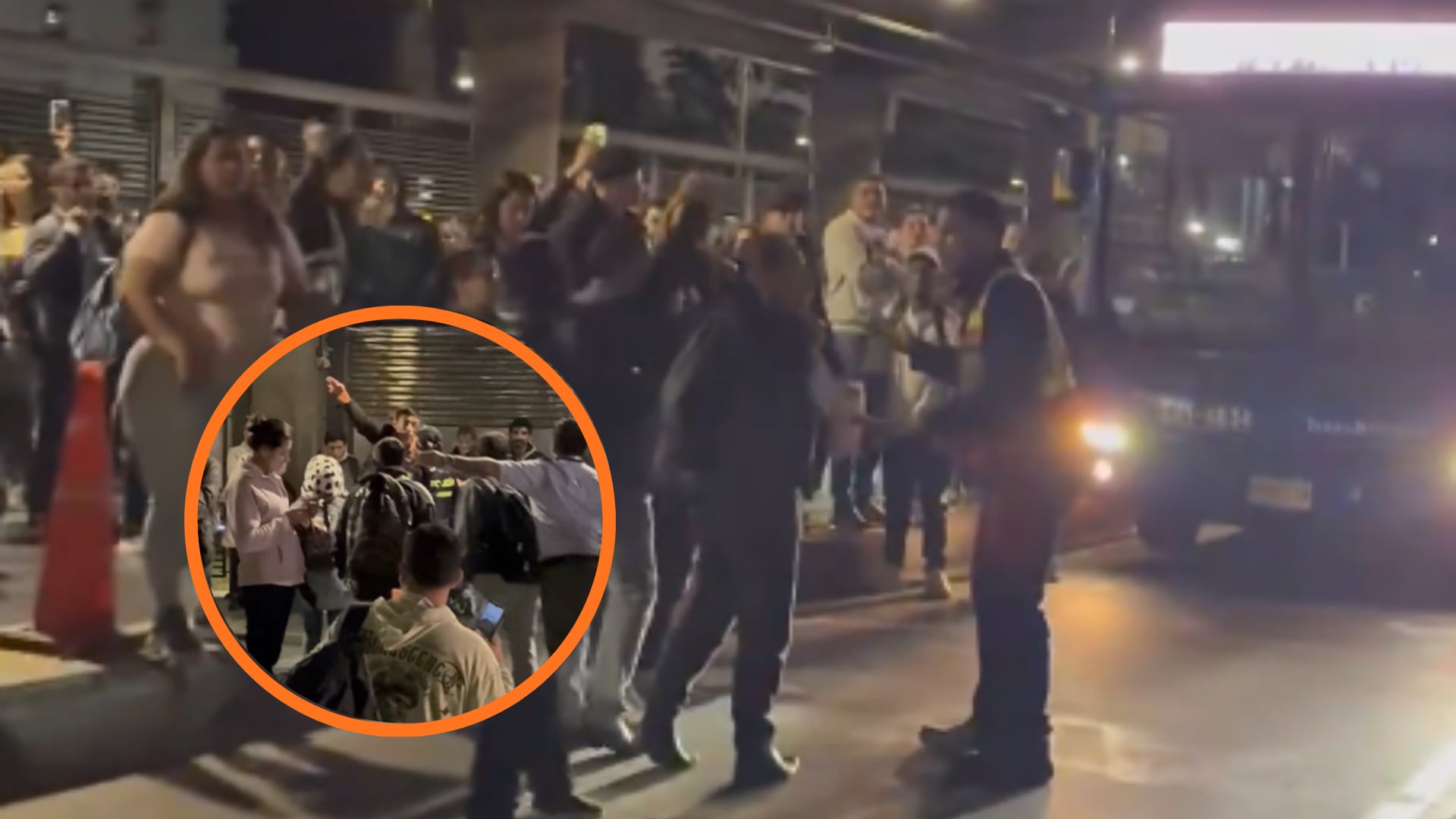 Los hechos se presentaron en el portal El Dorado, en el occidente de la capital - crédito @ConcejalRuben/X