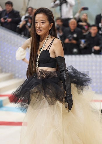 Vera Wang posa en la
