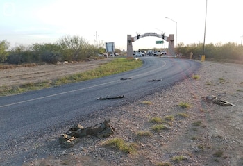 Parte de lo hallado por