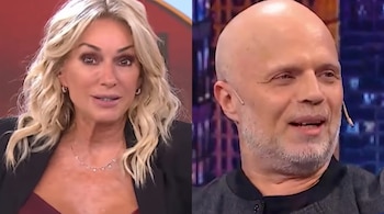 Díptico con Yanina Latorre a la izquierda, luciendo saco oscuro y cabello rubio, y Sebastián Wainraich a la derecha, con barba y calvo.