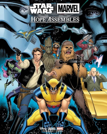 'Star Wars/Marvel: Hope Assembles' contará una historia alternativa donde ambos mundos se juntan. (Instagram)