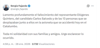 Sergio Fajardo, exgobernador y candidato