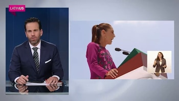 La postura de Sheinbaum fue expuesta tras el retiro de la acusación de fraude por parte del oficialismo colombiano, según análisis de LatinUS - crédito captura pantalla/@CarlosLoret/X