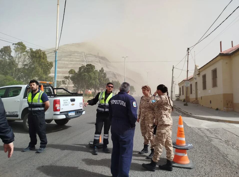 Por precaución, se cortó el tránsito en las rutas que cruzan la provincia