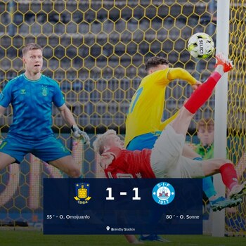 Oliver Sonne hizo noticia en