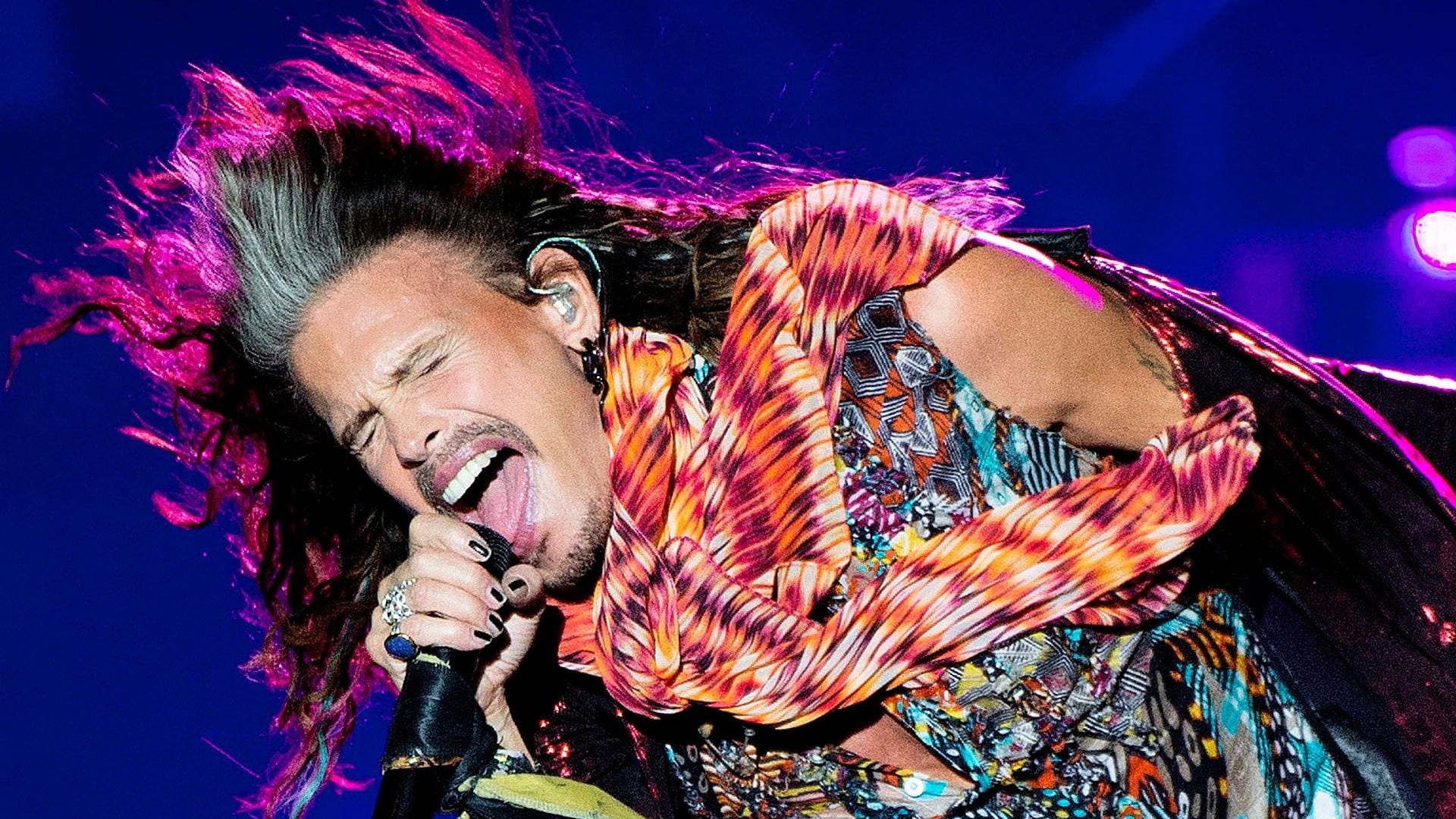 Steven Tyler y Aerosmith regresan a los escenarios con dos conciertos en Los Ángeles. EFE/Nils Meilvang