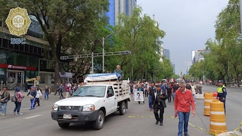 Bloqueos en carreteras y accidentes hoy martes 26 de mayo: Paseo de la Reforma, Avenida 5 de Mayo y Madero sin paso por manifestaciones