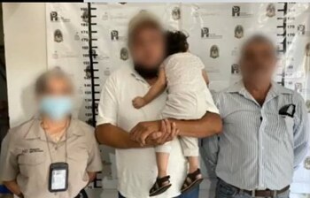 La menor fue entregada a