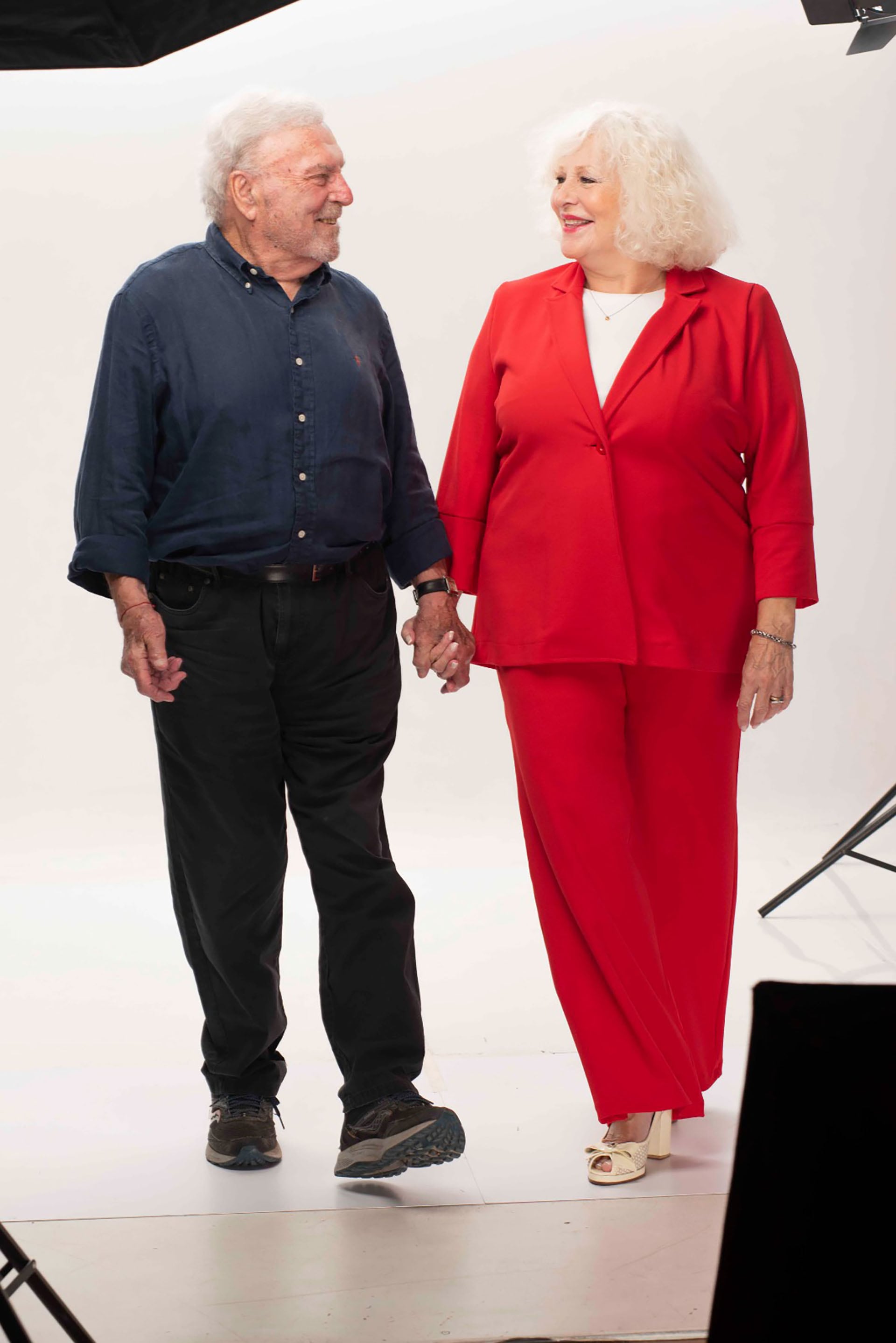 En esta oportunidad, Luisa vuelve a reunirse con Rodolfo Ranni, quien compartió proyectos como Los Locos Grimaldi